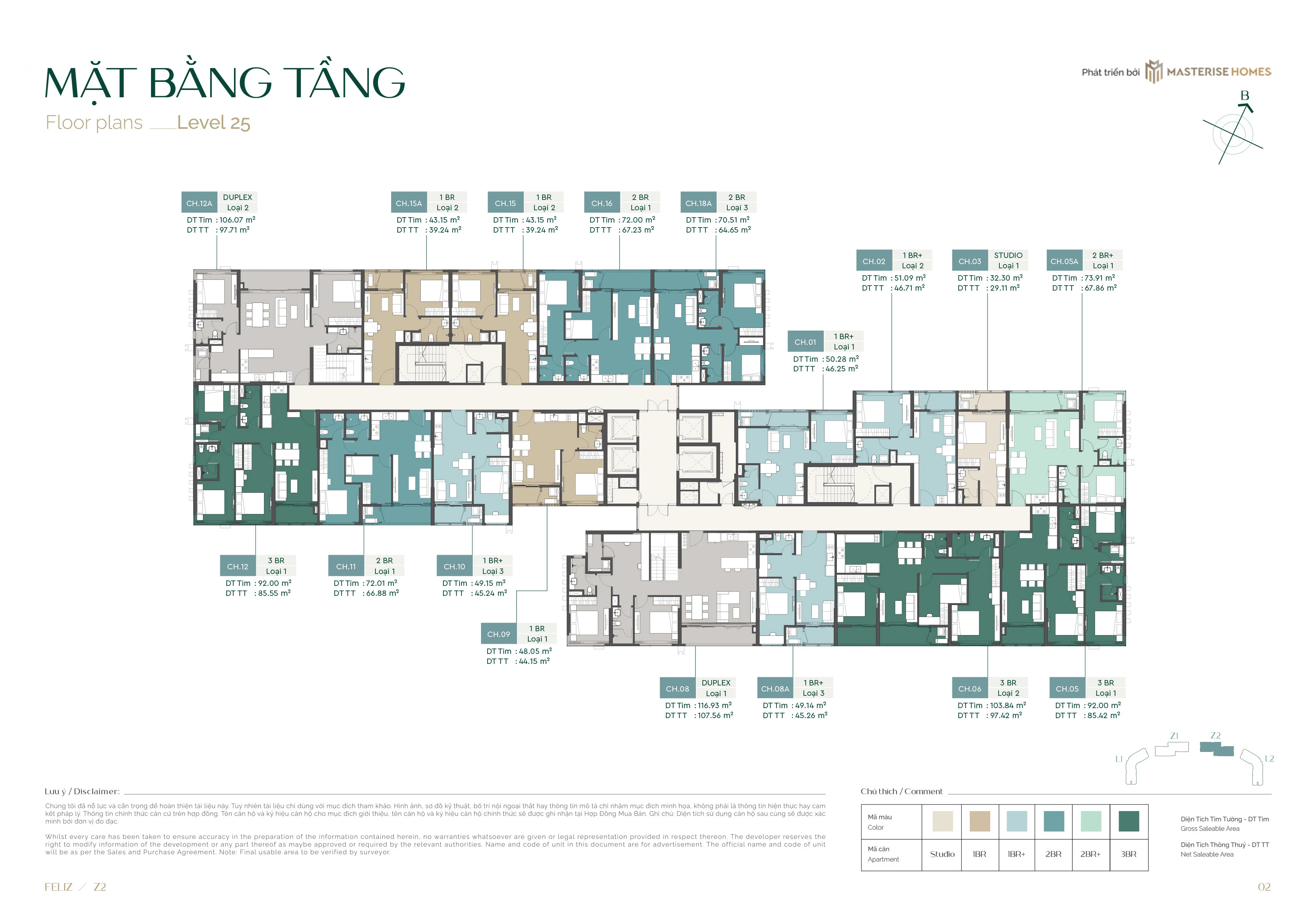 Toà Feliz (Tầng 25)