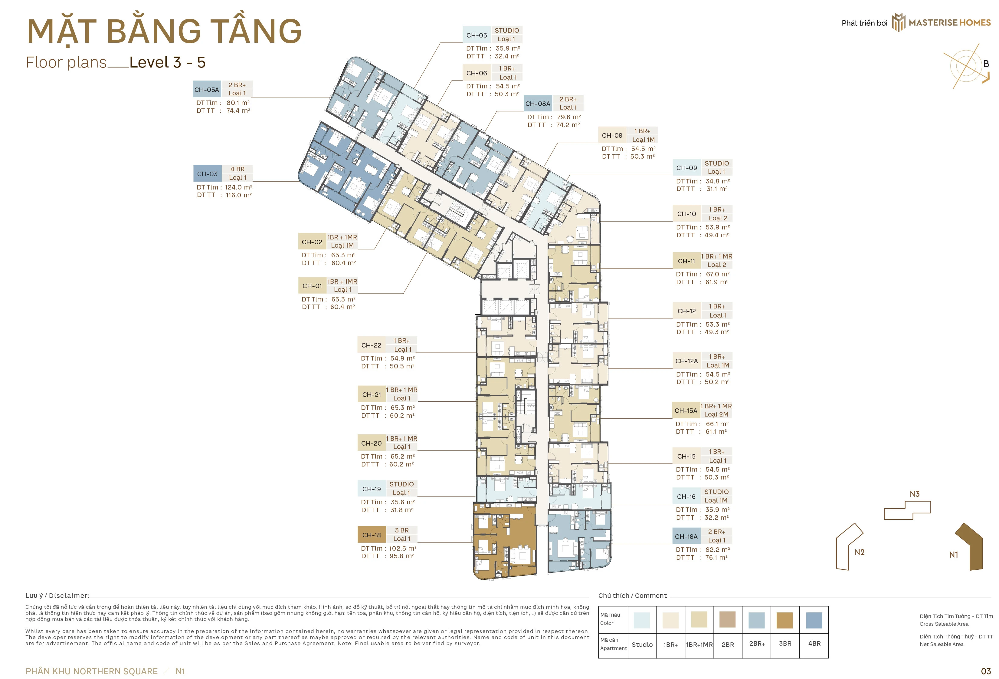 Tầng 3 - 5