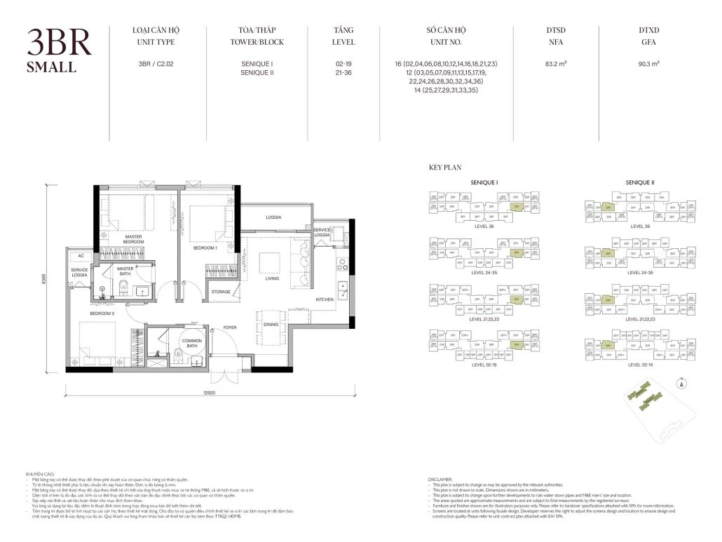 3PN 83.2 m2