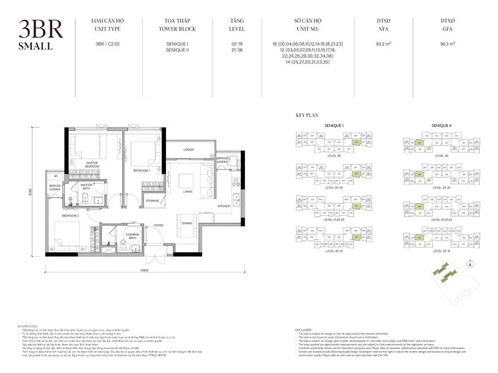 3 PN 83.2 m2