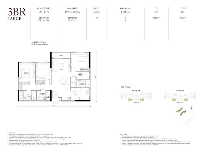 3 PN 107.5 m2