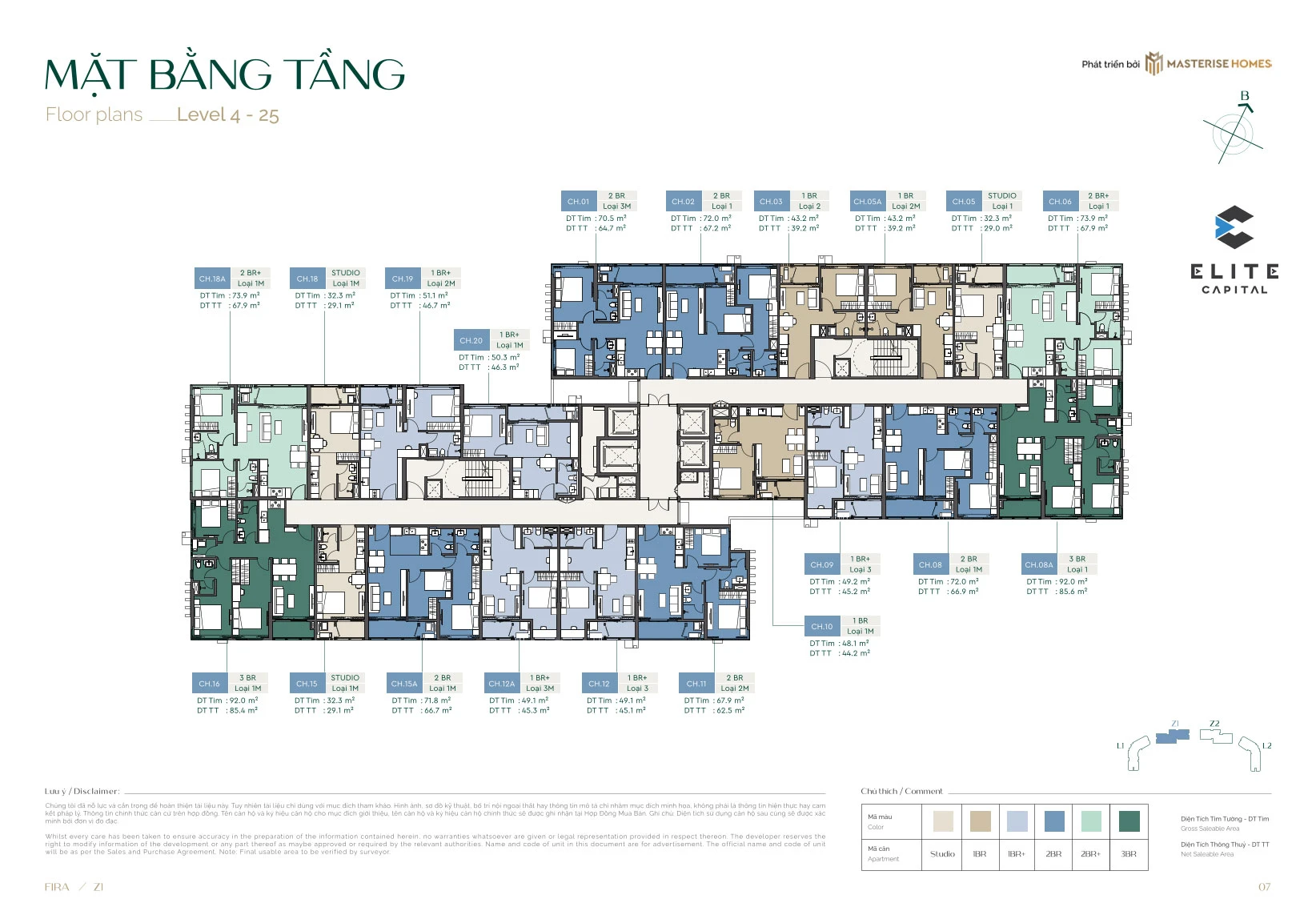 Toà Fira (Tầng 4 - 25)