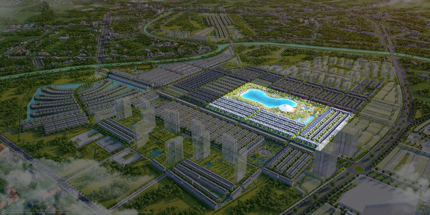 Vị trí phân khu Vịnh Thiên Đường