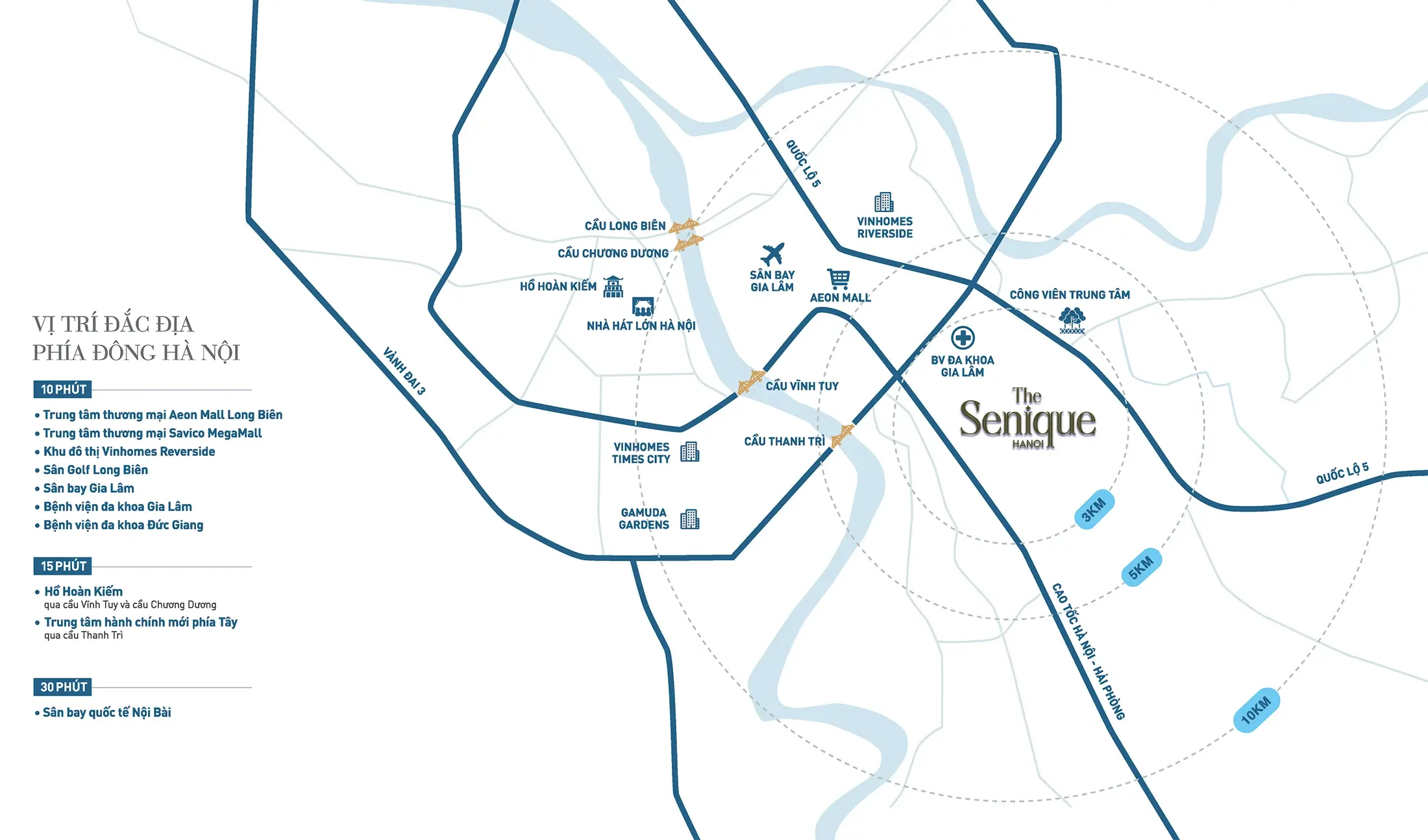 Vị trí The Senique Hanoi