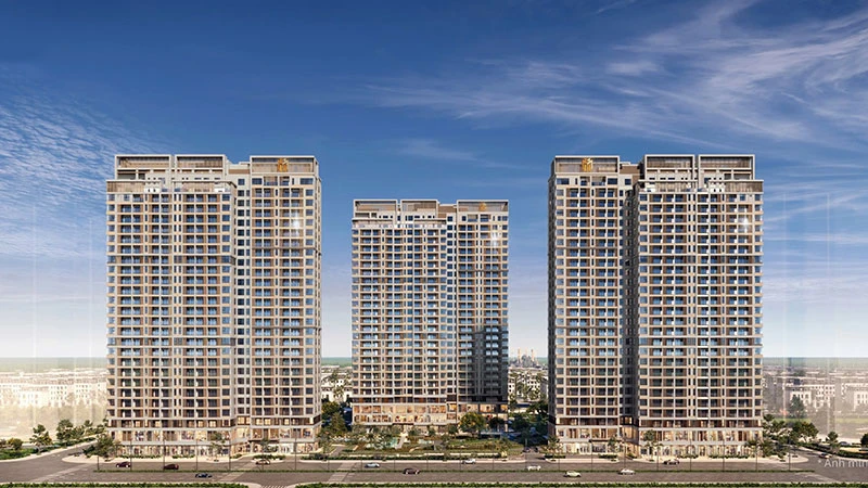 Tổng quan tòa C1 Masteri Trinity Square Ocean Park 2