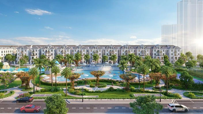 Biệt thự song lập nhà phố