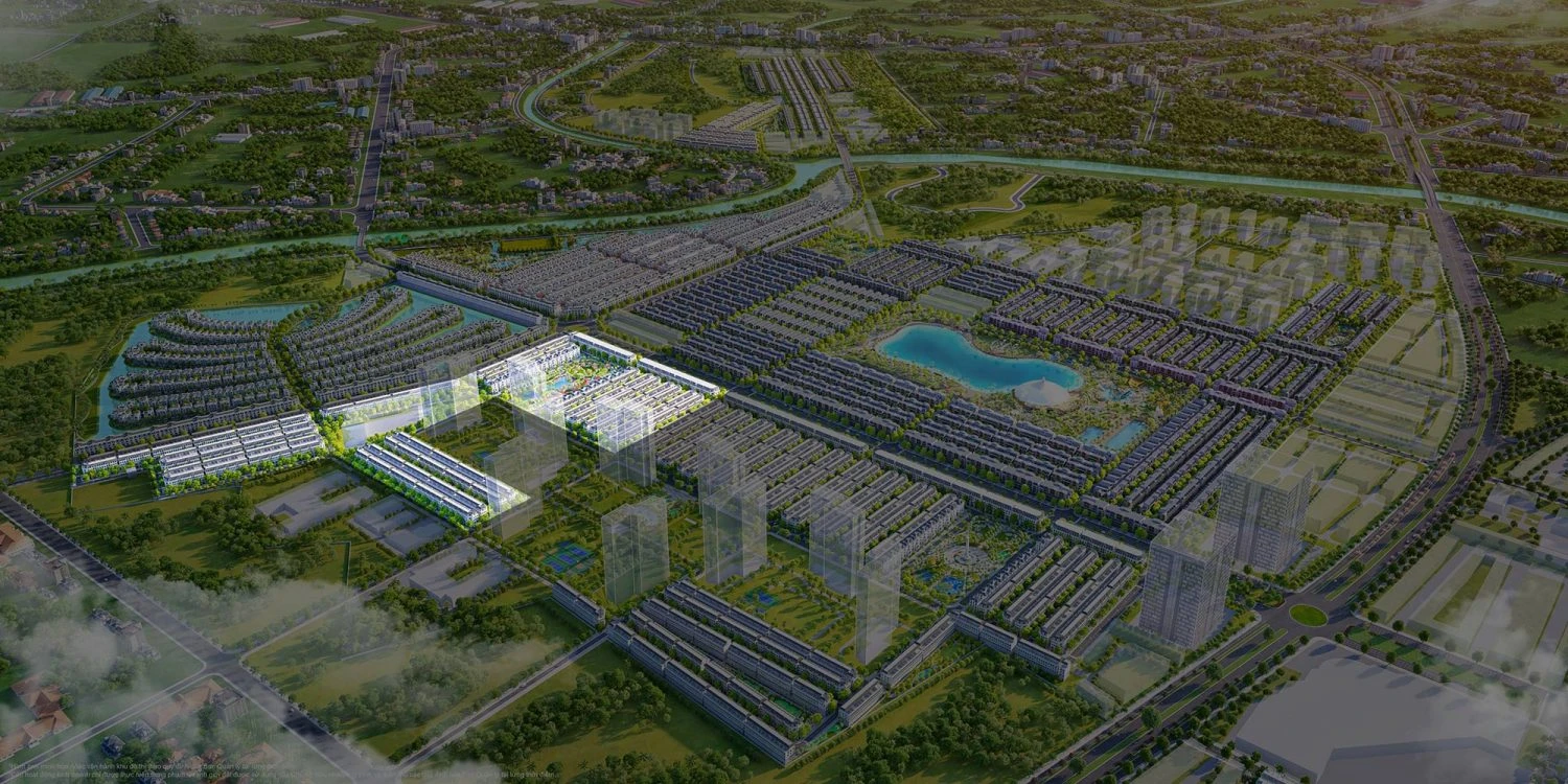 Vị trí phân khu Vịnh Tây