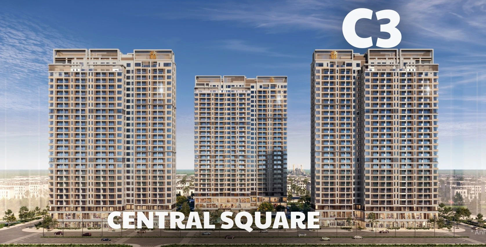 Vị trí tòa C3 Central Square