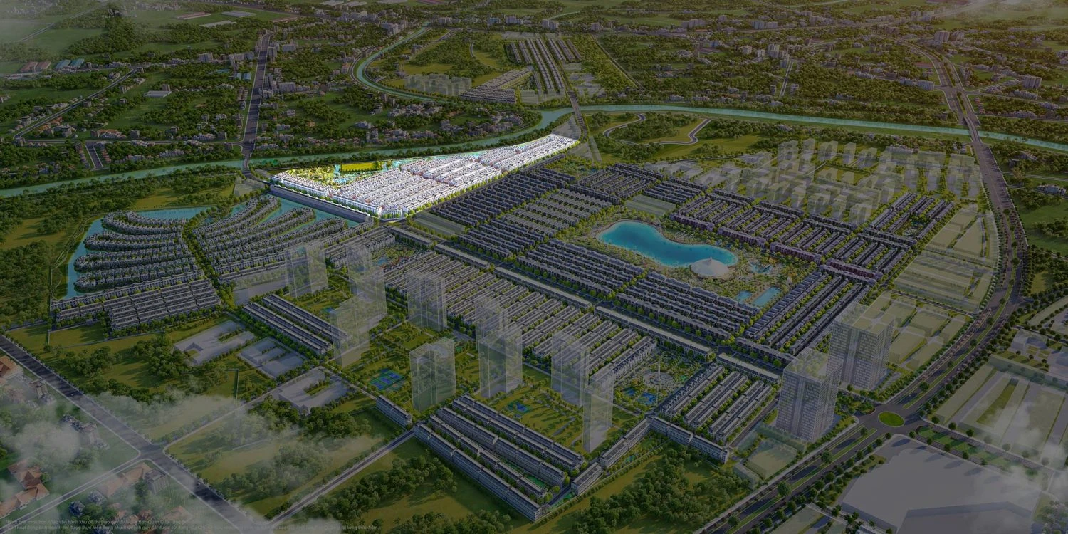 Vị trí phân khu Vịnh Xanh