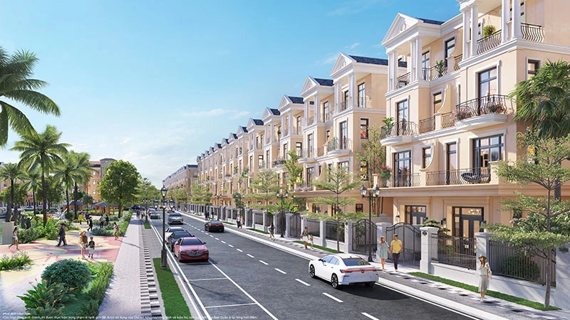 Biệt thự tứ lập
