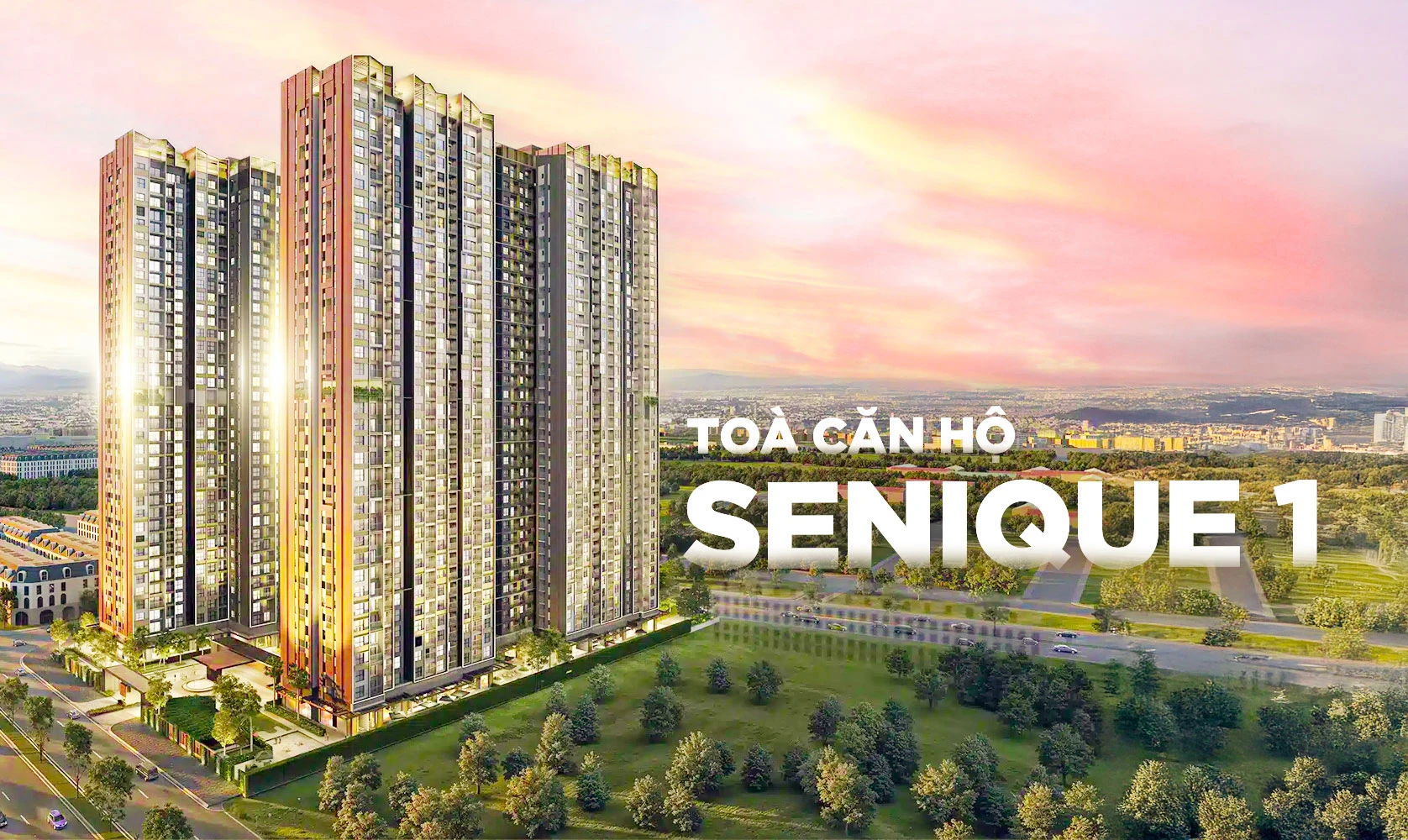 Vị trí tòa The Senique 1