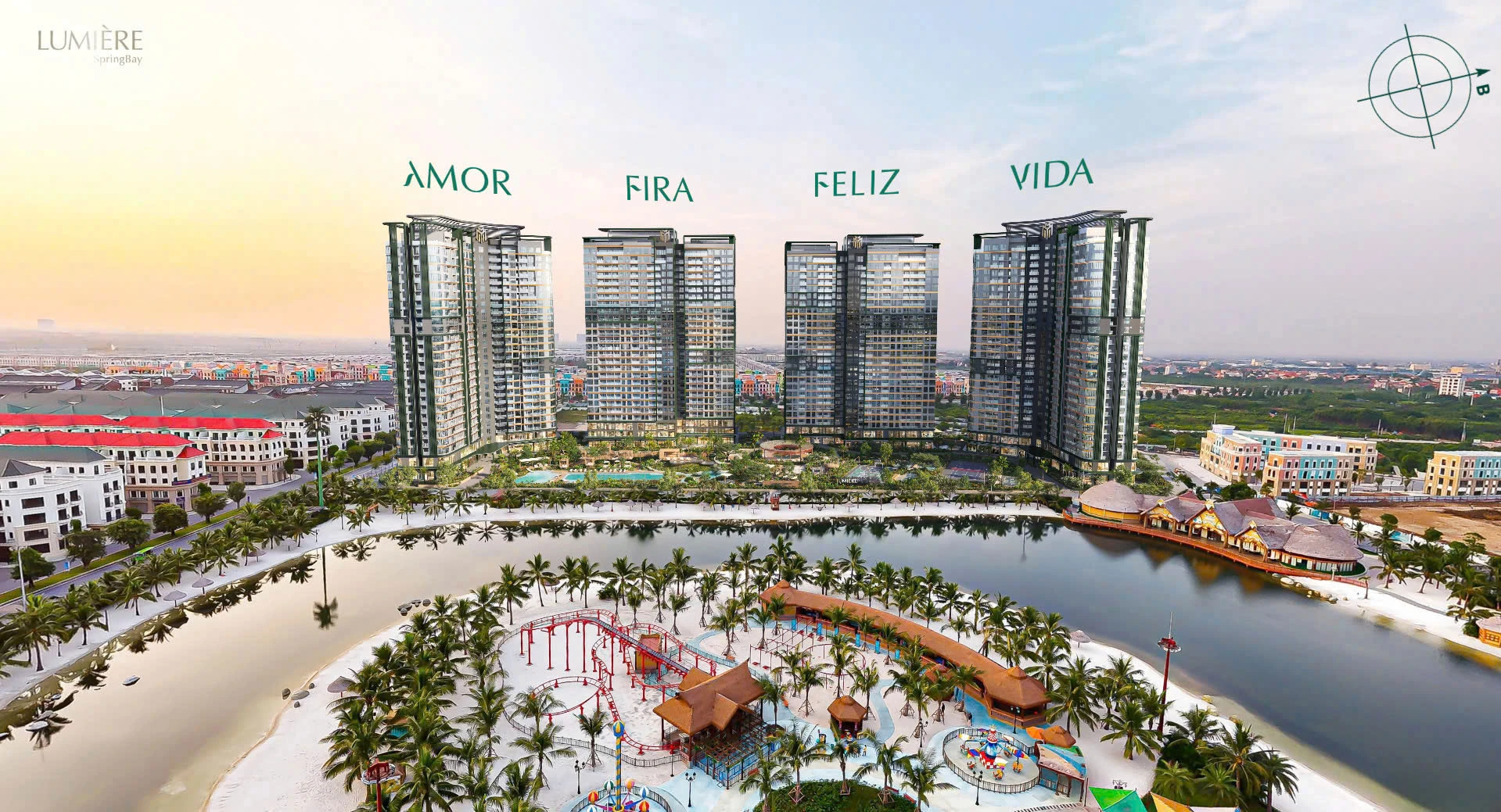 Vị trí tòa Feliz Z2
