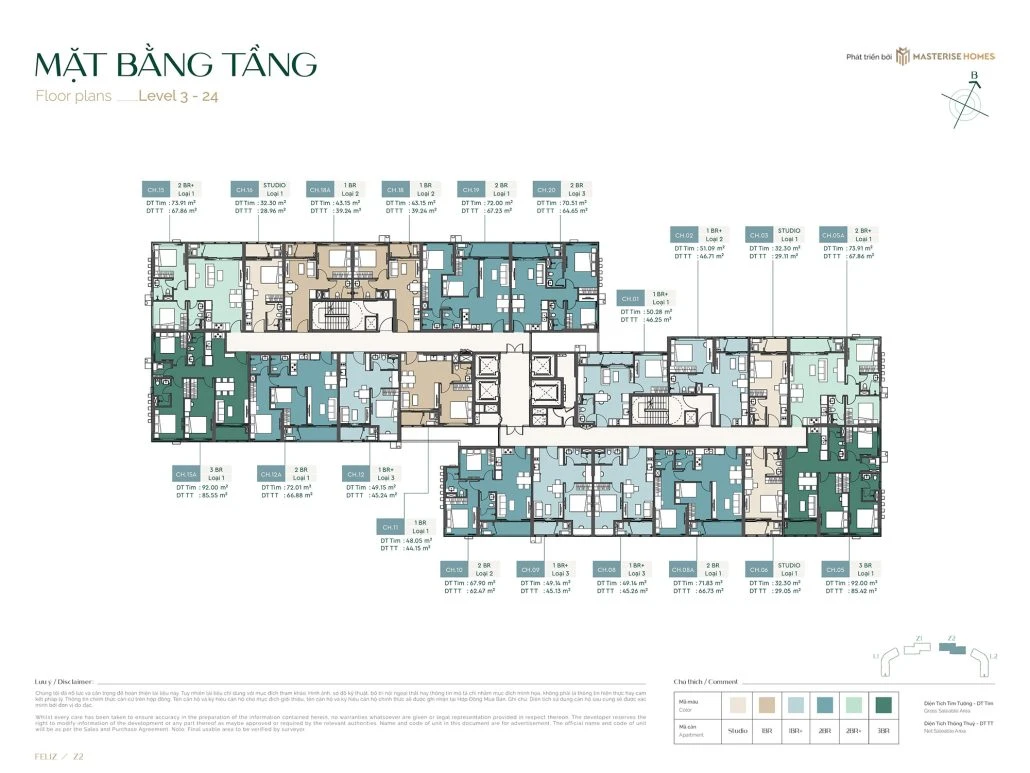 Tòa Feliz (Tầng 3 - 24)
