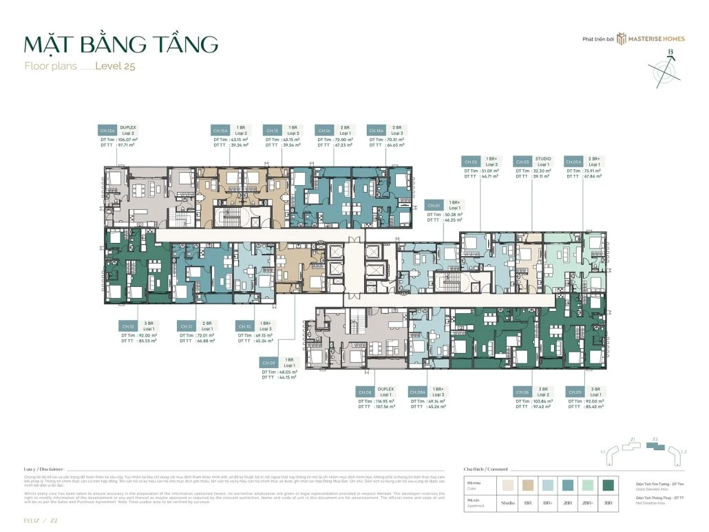 Tòa Feliz (Tầng 25)